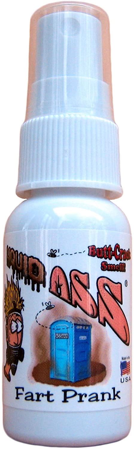 Liquid Ass: Prank Fart Spray, Gag Gift for Adults and Kids, Great .